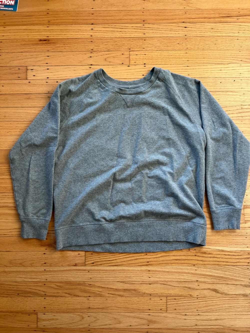 Mack Weldon Crew Sweater Gray Men’s XL